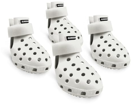 Chaussures pour chien pour le pavé chaud - Bottes pour chien pour chiens de petite, moyenne et grande taille, Protège-pattes pour chien, Faciles à enfiler et à retirer, Antidérapantes, Imperméables