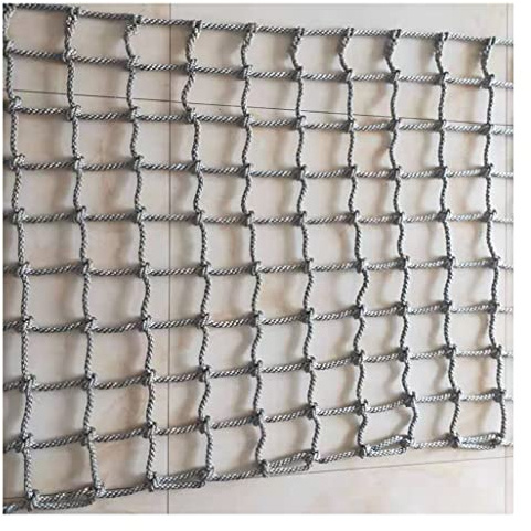 Klätternät för barn utomhus,polyamidklättringslastnät, tåligt balkongskyddsnät,barns träningsutrustning, maxlast 300 kg(1X3m/3.3X9.8ft)