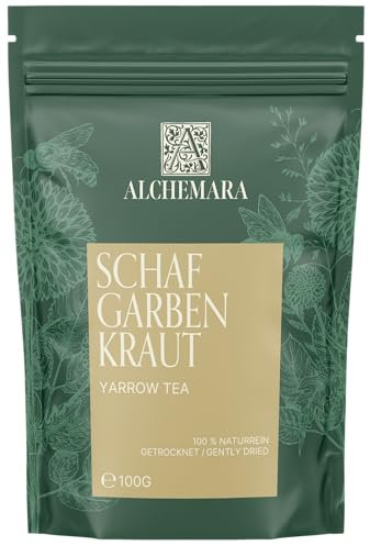 Yarrow Leaf Tea Alchemara 100g – Nature’s Gentle Embrace