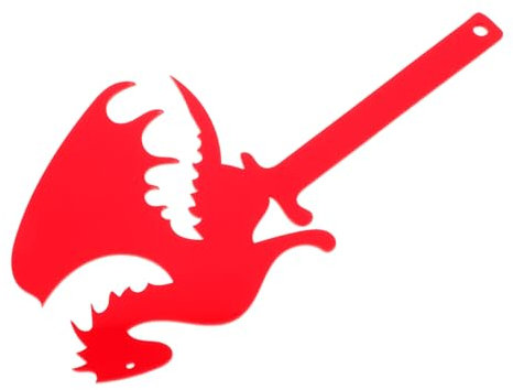 Levemolo Decorazione Per Casetta Postale Acrilico Con Bandiera Rossa Sostituzione Facile Per Segnali Di Cassetta Design Creativo Per e Festività