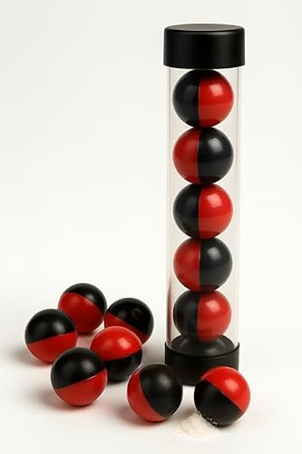 Lot de 10 boules de poudre PAVA de calibre 68 - Coque en polymère dur, environ 20 % PAVA - Projectiles d'entraînement et d'entraînement non pyrotechniques pour lanceurs de calibre .68