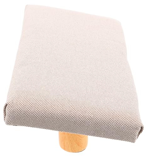 Abaodam Panca per Meditazione in Legno Beige con Imbottitura, Sgabello Inginocchiatoio Regolabile in Altezza, Stabile e Adatto alla Pratica Zen