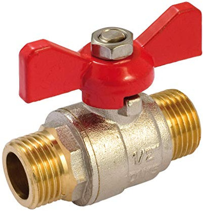 Comap Kugelhahn mit rotem Flügelgriff 3/8 F x 3/8 F - V111013001