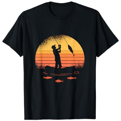 pêche pêcheur pêcheur pêche carpe canne à pêche brochet appât T-Shirt