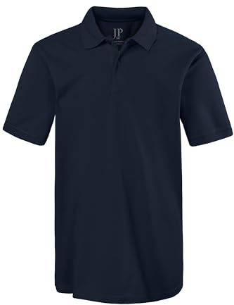JP 1880 Polo, Básico, Media Manga, Piqué, Hasta La Talla 10xl, Camisa de polo para Hombre, Marina Oscuro, 6XL