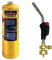 Blow Torch and 1x Mapp Gas Bottle - Gas Torch with Map Plus Pro Canister for Plumbing Soldering Brazing Thawing Heat Treatment - Quick Fire Trigger Ignition MapGas Blowtorch with MappGas Cylinder