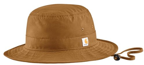 Carhartt Women's Rain Defender Lightweight Bucket Hat, Carhartt Brown, L/XL