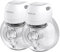 Breast Pump Electrical Wearable, Plainless Hands Free Breast Pumps,3 Modes 9 Levels with LCD Display, Low Noise Rechargeable Wireless Protable Breast Pump with 21mm/24mm Flanges (White 2PCS)