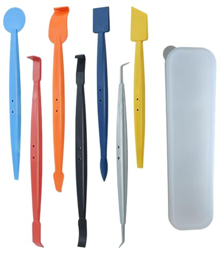 Nudorpn Set di Attrezzi per la colorazione delle finestre 'Auto e pellicole | Magnetico ergonomico, Pellicola per finestre con spatola, per Principianti e Professionisti Uomini conducenti e Garage