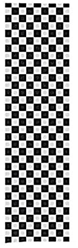 ENUFF Grip Tape Sheets Board Sandpaper, Adults Unisex, Chequered Grey (Gray), One Size
