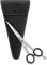 Störtebekker® Premium Bartschere Schwarz - 5,5 Zoll - Bart Schere rostfreier Edelstahl - Barttrimmer Herren - Nasenhaartrimmer - Geschenkidee - inkl. Echtleder Etui - Made in Germany, Solingen