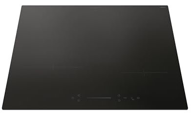 Candy Moderna Piano Cottura a Induzione 4 Fuochi in Vetroceramica, Cottura Rapida con Funzione Booster, Slider Touch Control Intuitivo, Blocco di Sicurezza, 59 x 52 x 5,8 cm, Nero - CI642SCBB