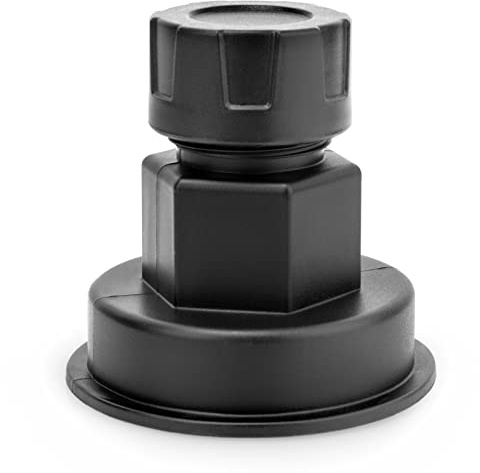 DEWALT DXVA25-1213 Vacuum Hose Adaptor, Compatible With DXV08S DXV09P DXV09PA DXV10P DXV10PL DXV10S DXV10SA DXV10SB DXV12P DXV14P DXV16P DXV16PA DXV16S DXV16SA DXV16P-QT DXV16P-QTA, Black