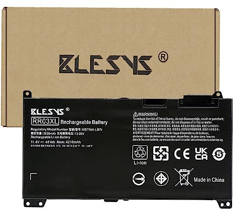 BLESYS RR03XL 851610-855 Batteria per HP Probook 470 455 450 440 430 G5 G4 MT20 Notebook Serie 851610-850 851477-421 RR03048XL HSTNN-PB6W HSTNN-LB7I HSTNN-UB7C