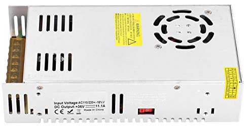 EVTSCAN Neuestes Schaltnetzteil 400W 36V 11A Eingang AC115/230V Einstellbarer DC-Spannungswandler für Schrittmotor-CNC-Router-Kit