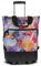 Punta Wheel Print Einkaufstrolley Einkaufsroller Einkaufswagen Shooping Trolley 10008, Farbe:Violett/Bunt