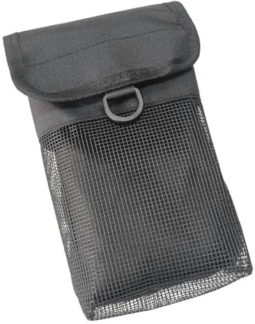 Valicaer Scuba Diving Gear Bag, Tauchen Mesh Tasche Mit Haken, Unterwasser Ausrüstungstasche für Signalboje, Markierungsboje Halter, Tauchausrüstung