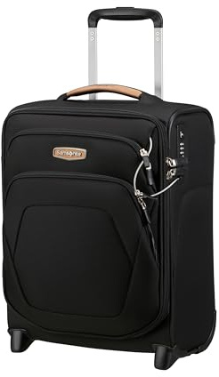 Samsonite Spark SNG ECO - Bagaglio a Mano EasyJet, Upright XS, 36 x 45 x 20 cm, 29 L, 2 kg, Bagaglio a Mano Aereo Underseater, Nero (Eco Black)