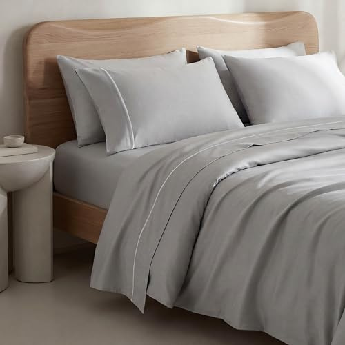 Antilo Sábanas Lyocell 300 Hilos Efecto Seda, Frescas Verano, Cama 135/140