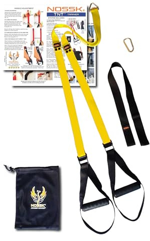 NOSSK TNT Pro Suspension Fitness Trainer (Yellow)