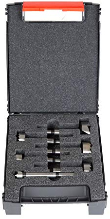 Amboss Werkzeuge Set di punte Forstner, 6 pezzi, Ø 15 fino a 40 mm (graduazione 5 mm)