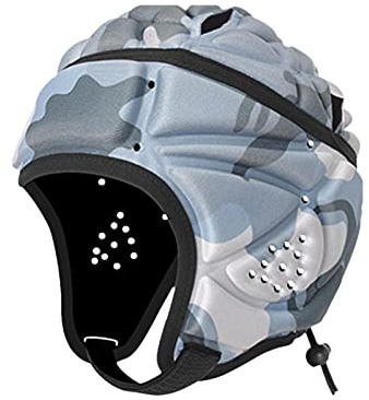 Ling Casco da, da Bambino, Reinforcer Headguard, Parafanghi Unisex Adulto, Sport Copricapo Portiere Portiere Portiere Casco Protezione per La Testa Supporto per Hockey Calcio Rugb