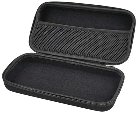 Amagogo Mikrofonkoffer, Mikrofon-Aufbewahrungskoffer, Reisekoffer, Schwammfüllung, EVA-Aufbewahrungshalter, Outdoor-Reise-Mikrofon-Aufbewahrungstasche