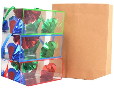 Générique Outils de Tours de Magie, Sac en Papier Magique apparaissant boîte à Fleurs, Sac de rêve pour Tours de Magie, Accessoires de Magicien d'illusion de scène pour Enfants et Adultes