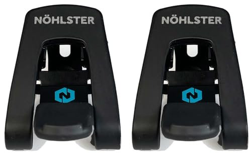 NÖHLSTER Locking Tool Clip 2 Pack – A Tool Holster Alternative - Drill Belt Clip, Impact Driver Holster, Drill Hook, Drill Holster, Drill Clip for Tool Belt, Drill Holder for Tool Belt