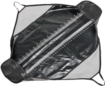 Borsa per Trasporto Pesce - Sacca Pieghevole per Sportiva con Maniglia Rinforzata e Imbracatura | Contenitore da Pesatura per Pesci, Accessorio da Kayak, Barca, Esca, Fiume, Lago, Mare