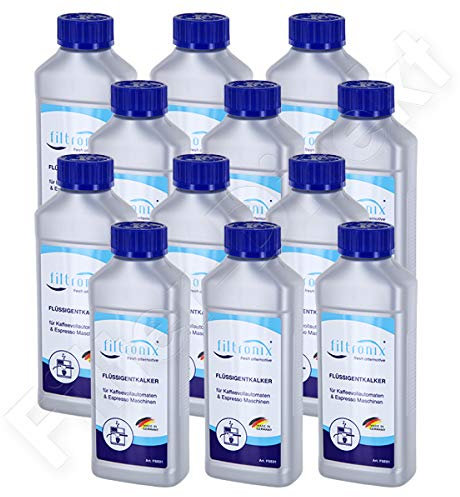 Filtronix 12 x Entkalker 250ml alternativ zu Philips Saeco CA6700 CA6700/99