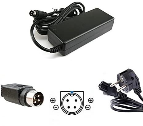 Top CHARGEUR * Adaptador Alimentación Cargador Corriente 12V 6A 72W 4 Pin Reemplazo Recambio DVE DSA-60PFB-12 1 120500