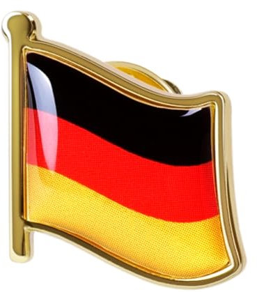 CoolChange Anstecker Deutschlandfahne aus Metall