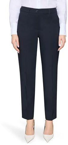 Betty Barclay Damen Pantalon Business à Plis repassés Dark Sky 48