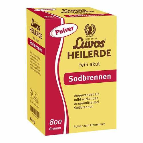 LUVOS Heilerde fein akut Sodbrennen Pulver 800 g