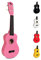 CB Sky Soprano Ukulele 53cm Anfänger, Schüler Hawaiian Gitarre (Pink)