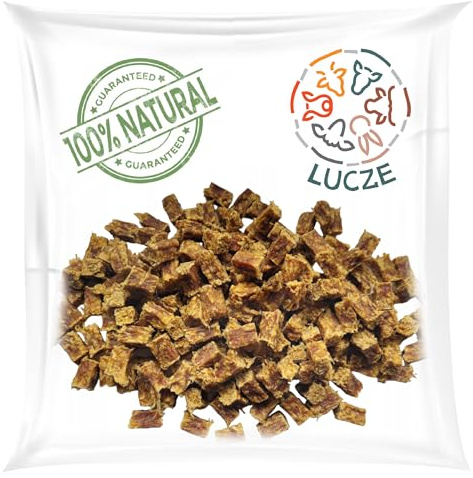Lucze Trainingssnack Hund 500g, Trainingswürfel & Belohnungssnack, Mini Leckerli fürs Hundetraining, getreidefrei, 100% natürlich, ohne Zusätze, Lamm