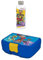 p:os 35124 + 35127 Dino Ranch - Pausenset für Junior-Rancher, 2-teiliges Lunch-Set mit Brotdose und Trinkflasche, praktisch und auslaufsicher, ideal für Kindergarten, Schule und Freizeit