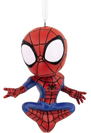 Hallmark Spiderman Ornament, MARVEL Tree Decoration, Disney Hanging Ornament, Christmas Hanging Ornament, Gifts for Christmas