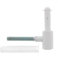 cyclingcolors Gond de volet battant plastique + acier inox butée arrêt roulant Fenêtre, blanc