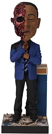 Royal Bobbles Breaking Bad Gus Fring Face Off Bobblehead, Premium Polyresin Lifelike Figure, Unique Serial Number, Exquisite Detail