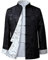 QPZK Kung Fu Jacke Beidseitig tragen Kleidung Herren Stickerei Tang Anzug Herren Hanfu Mantel Traditionelle chinesische Kleidung Baumwolle