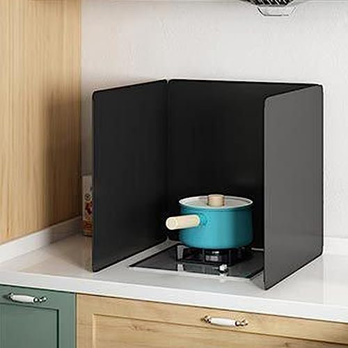RIFWOVE Protector Salpicaduras Cocina Protector Antisalpicaduras Antiadherente De Lados De Grasa De Cocina Accesorios De Cocina Cubre Salpicaduras De Sartén, Cocina Vitrocerámica O Gas