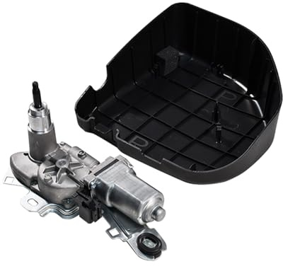 Rear Wiper Motor with Motor Cover Cap Set Compatible with Peugeot 108 Citroen C1 Toyota Aygo 2014-2023 B001099280 B001099580