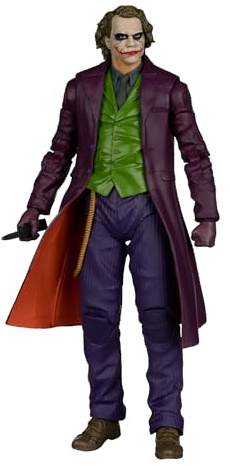 McFarlane Toys- DC Multiverse The Joker (The Dark Knight) 7in Action Figure (Deluxe Theatrical Edition)