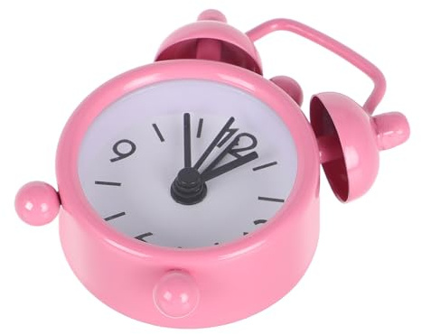 Homoyoyo 6 Rose Fonctionnelle pour Maison de Poupée, Accessoire Décoratif D'alarme, Ornement Créatif pour Meubles Miniatures, pour Loisirs Créatifs et Collection