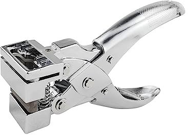 LOVIVER Perforatrice de fente pour badge, perforatrice de trou de, outil de découpe de trou en forme de T, pince à crochet en T, perforatrice de