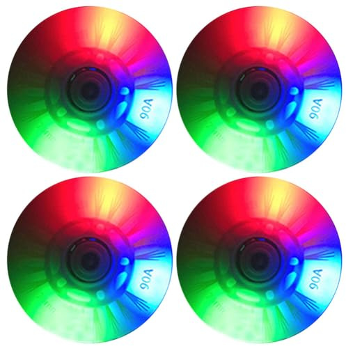 Uposao Roues Roller, Lot de 4 Roues de Roller en Ligne LED Light Up Roues de Patin Roue de Rechange 64/70/72/76/40 mm pour Enfants et Adultes Roller, Skateboard