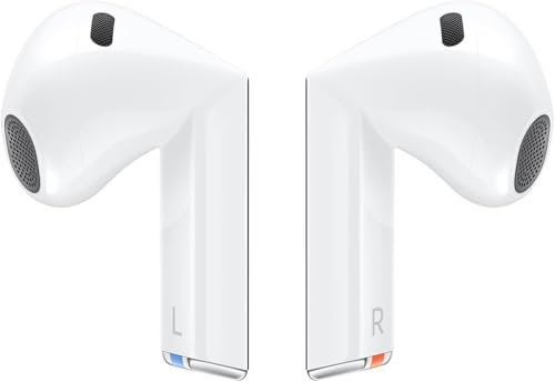 SAMSUNG Galaxy Buds 3 AI True Wireless Bluetooth Earbuds, ottimizzazione del suono, interprete in tempo reale, cancellazione del rumore, vestibilità riprogettata, controllo touch, versione