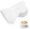 #4 Kegelförmiger Kaffeefilter, Abeillo 100 Stück Einweg Kaffeefilterpapier, Kaffeefilter Größe 4, Kaffee Filtertüten, Coffee Papierfilter, Filtertüten für Handfilter, Kaffeefilter aus Stoff (Weiß)